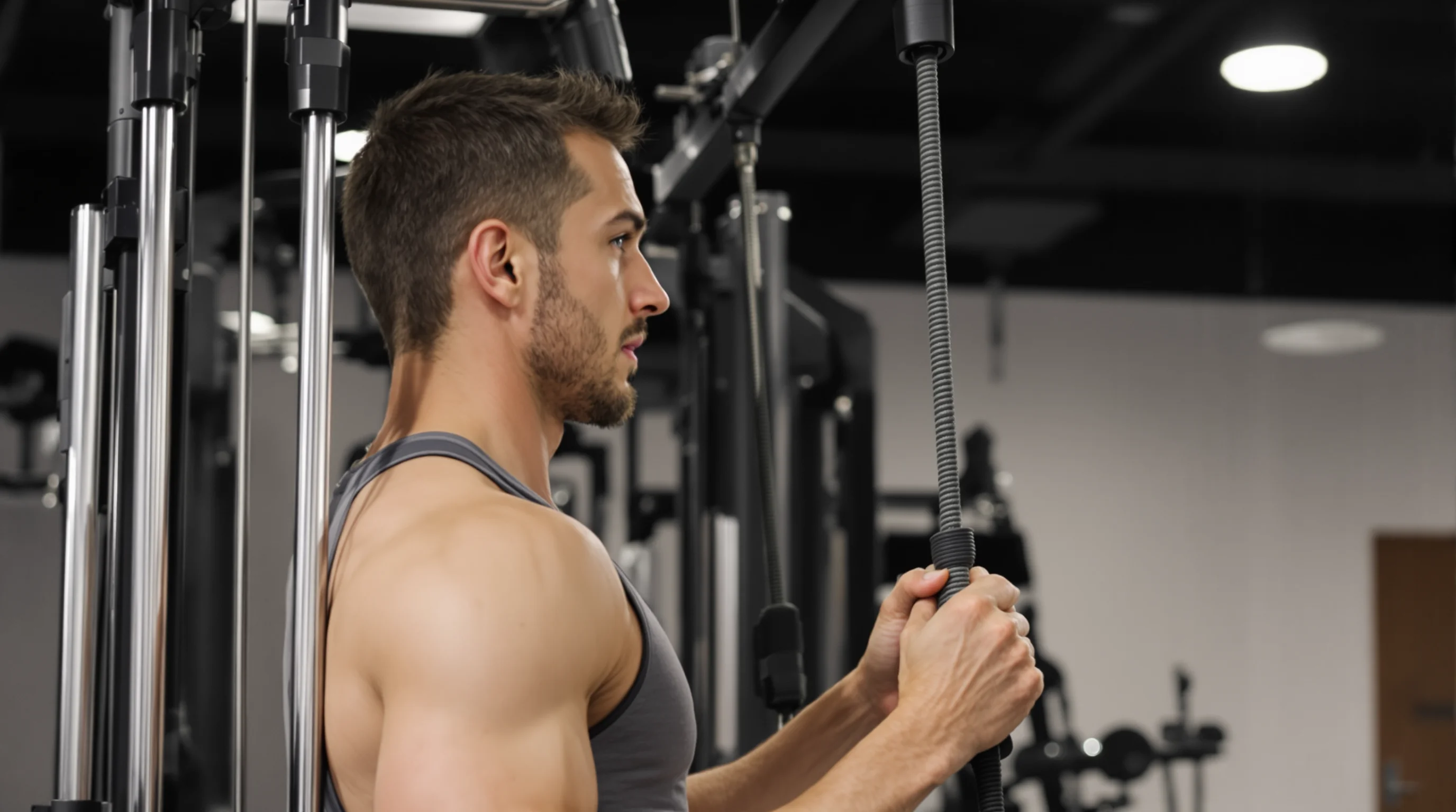 Extensión tríceps polea: el método correcto para maximizar resultados y evitar lesiones
