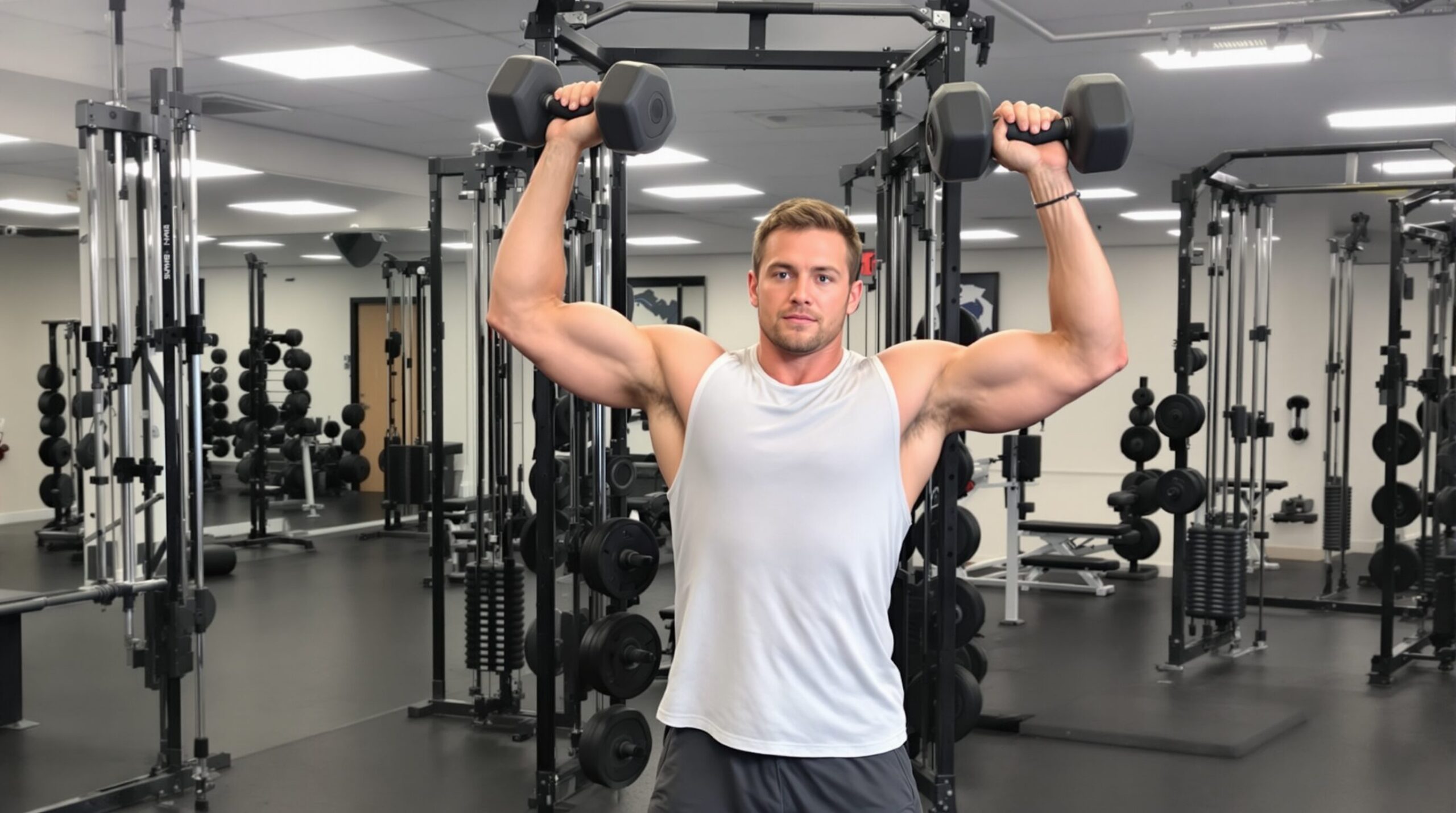 Press de hombros: la técnica adecuada para mejorar fuerza y evitar lesiones