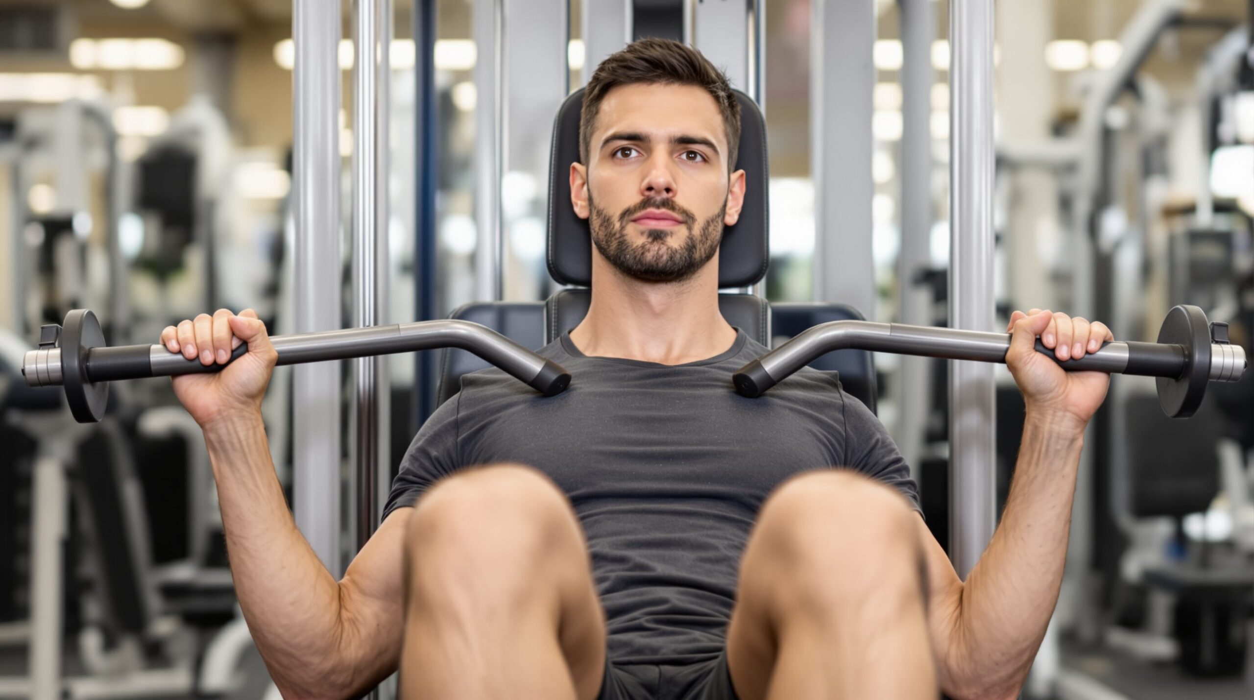 Press de hombro en máquina: el método correcto para evitar lesiones y progresar